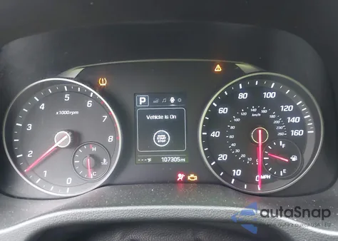 2018 Hyundai Elantra Sport z USA, uszkodzony, nr VIN KMHD04LB5JU683826